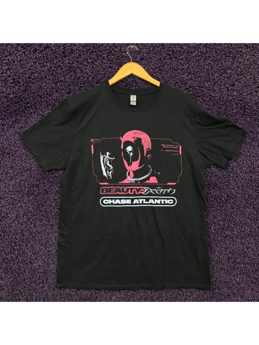 Chase Atlantic Beauty in Death T-Shirt Size Large